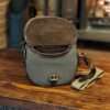 Product 101-1064-3 - Cartridge bag 100 - Brown-Green Canvas - Interior
