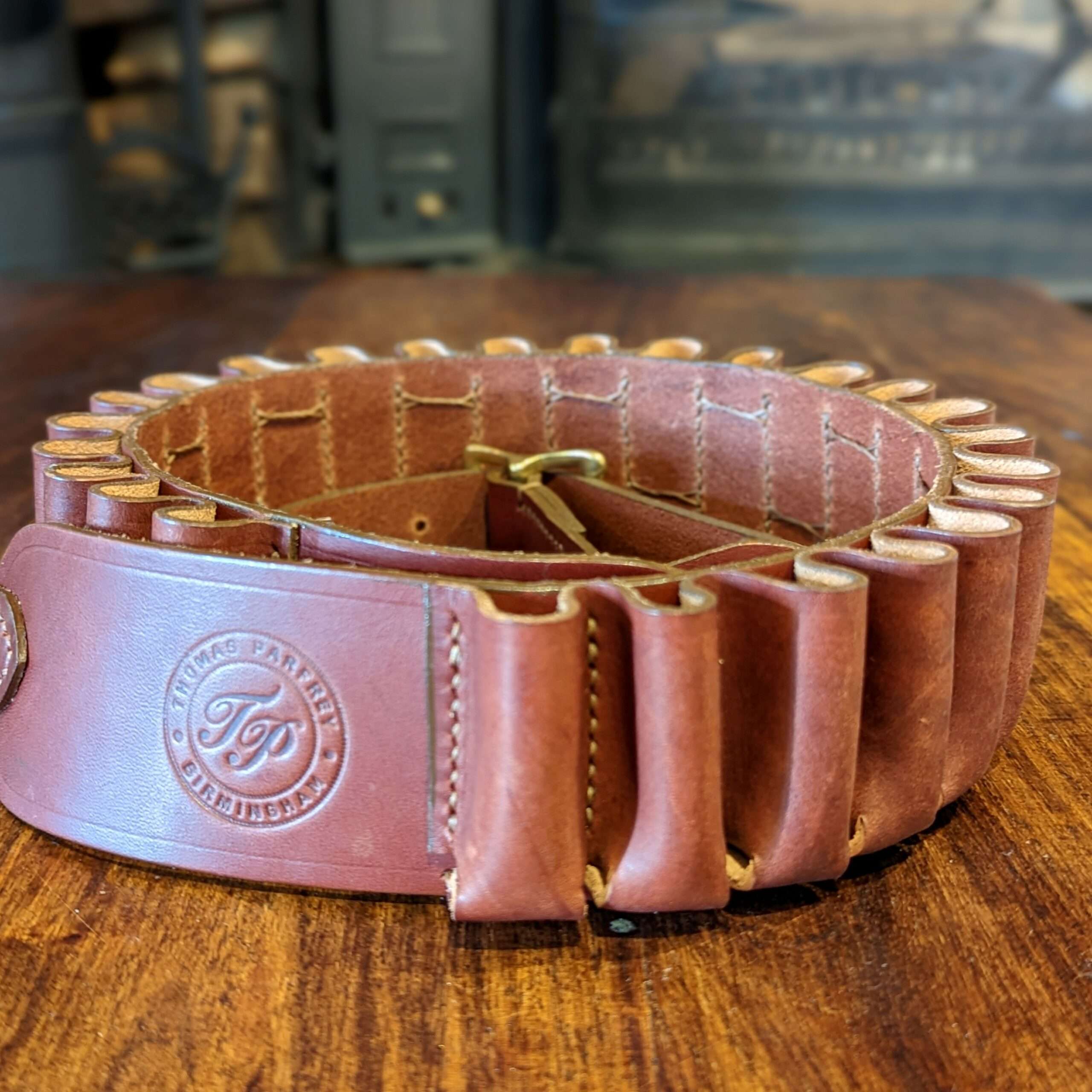 Product 104-1101-1 - Cartridge Belt 20g - Dakota Papaya- Interior