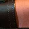 Swatch Dark Brown Leather-Foxtan Canvas