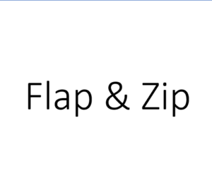 Flap, Buckle and Zip