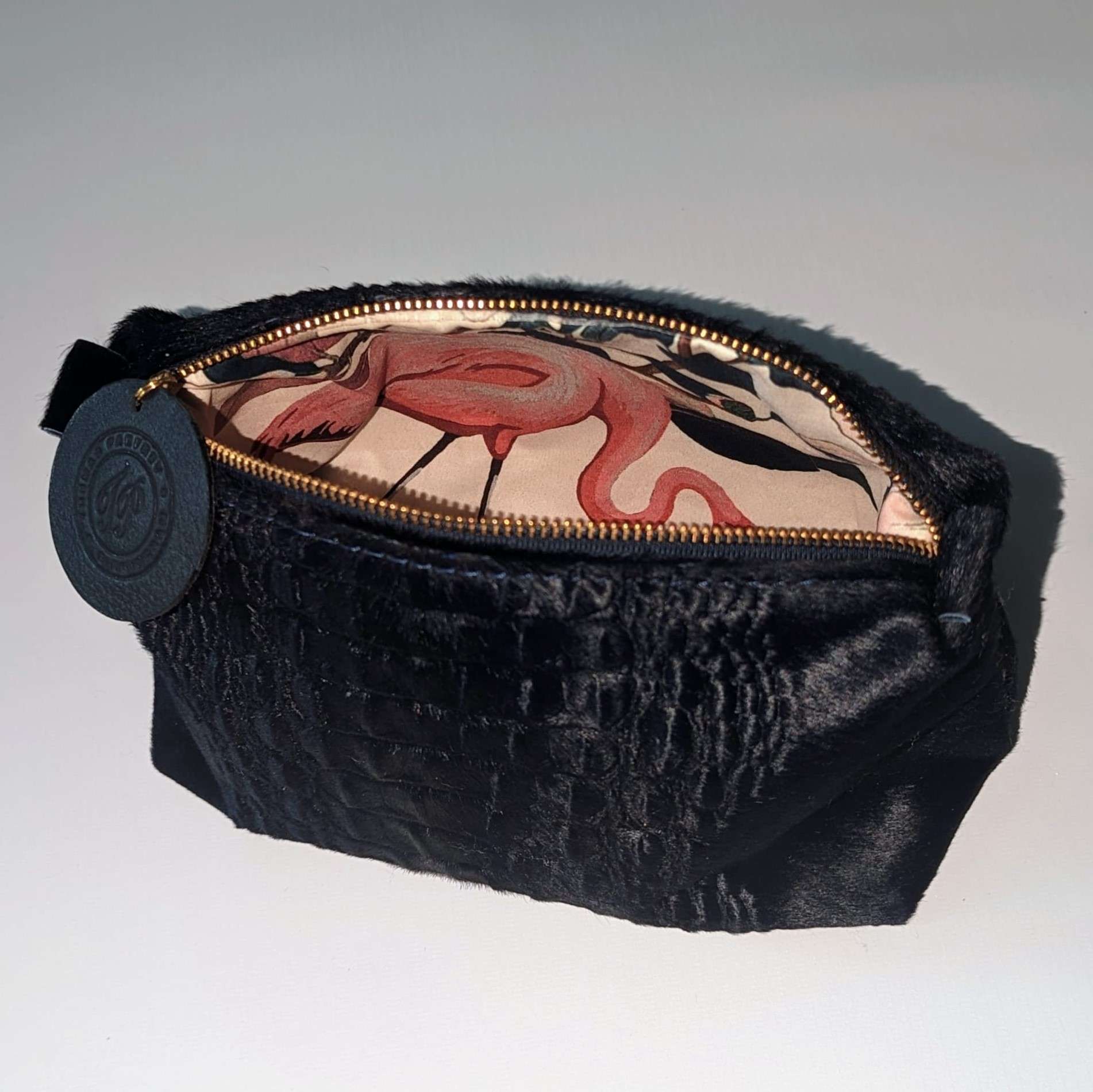 120-1101 Limited Edition - Croc Makup Bag - Interior
